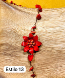 Broches naranja