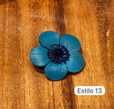 Broches azules