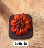 Broches naranja
