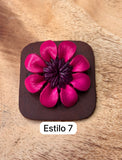 Broches fucsia