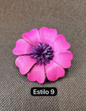Broches fucsia