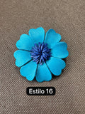 Broches azules