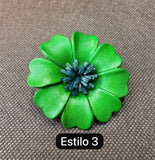 Broches verdes