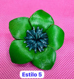 Broches verdes