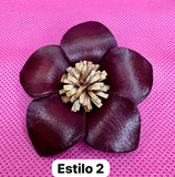 Broches marrones
