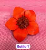 Broches naranja