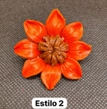 Broches naranja