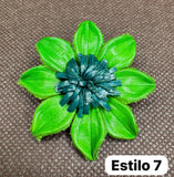Broches verdes