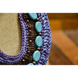 Collar Macrame Azure