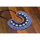 Collar Macrame Azure