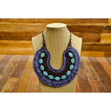 Collar Macrame Azure