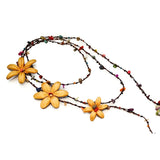 Collar Tres Margaritas Stone