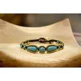 Pulsera Golden Turquoise