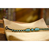 Pulsera Golden Turquoise