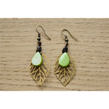 Pendientes Golden Leaf