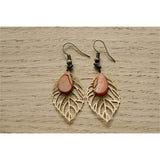 Pendientes Golden Leaf