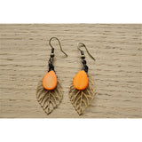 Pendientes Golden Leaf