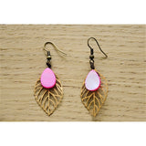 Pendientes Golden Leaf