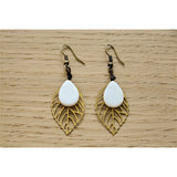 Pendientes Golden Leaf