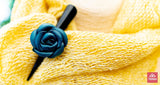 Pinza de Pelo Rosas