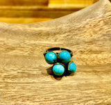 Anillo Fantasía turquesa