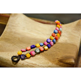 Pulsera Confeti Doble Nácar