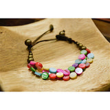 Pulsera Confeti Nácar