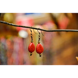 Pendientes Red Stone