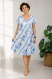Vestido Capri Midi de Algodón 100%
