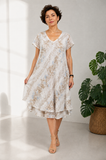 Vestido Capri Midi de Algodón 100%