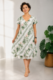 Vestido Capri Midi de Algodón 100%