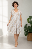 Vestido Capri Midi de Algodón 100%